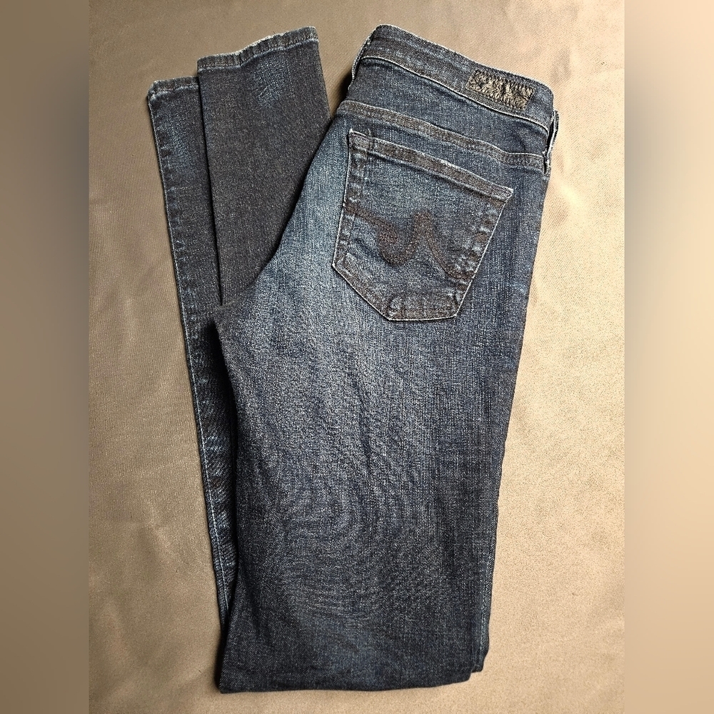 AG Adriano Goldschmied jeans size 27R The Legging Super Skinny Fit Blue